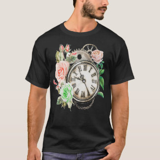 rondvliegend horloge t-shirt