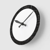 Rondvormig hebrew-tekstklok ronde klok (Hoek)