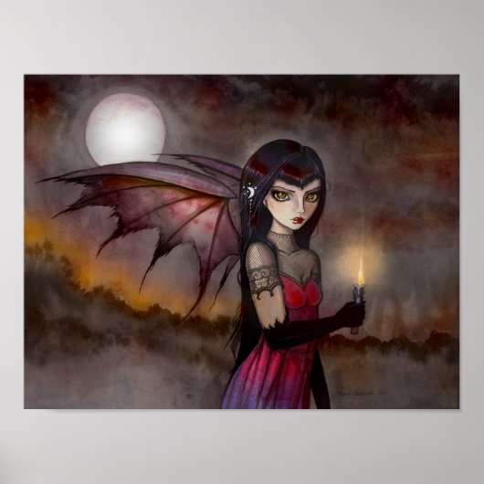 Rondwandelende Victoria Vampier Poster (Voorkant)