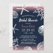 Rondzeemacht en roze Vrijgezellenfeest Kaart (Voorkant)