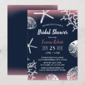 Rondzeemacht en roze Vrijgezellenfeest Kaart (Voorkant / Achterkant)