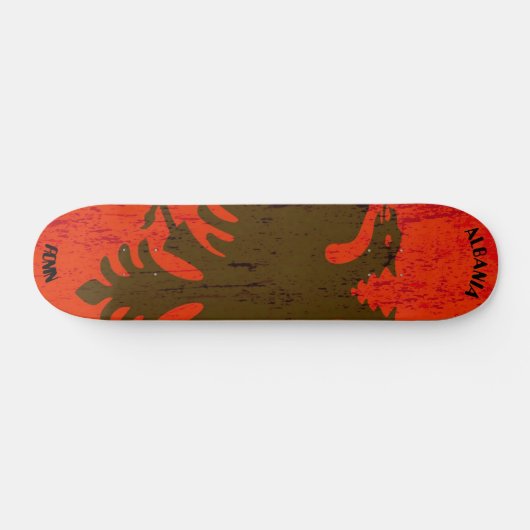 RONIN Albanië Apex Pro Flag Skateboard Deck (Horizontaal)