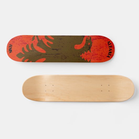 RONIN Albanië Apex Pro Flag Skateboard Deck (Horizontaal)