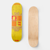 RONIN Andorra Apex Pro Flag Skateboard Deck (Voorkant)