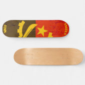 RONIN Angola Apex Pro Flag Skateboard Deck (Horizontaal)