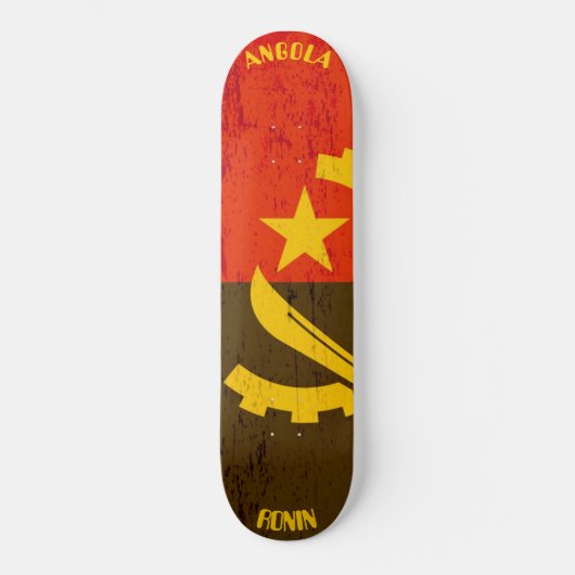 RONIN Angola Apex Pro Flag Skateboard Deck (Voorkant)