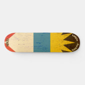 RONIN Antigua - Barbuda Apex Pro Vlag Skateboard (Horizontaal)
