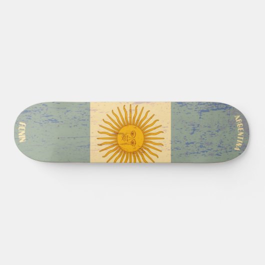 RONIN Argentina Apex Pro Flag Skateboard Deck (Horizontaal)