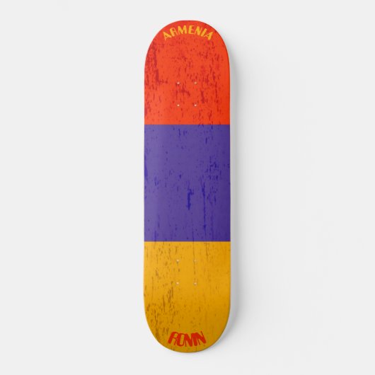 RONIN Armenia Apex Pro Vlag Skateboard Deck (Voorkant)