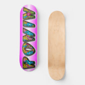 RONIN BRAND GIRL POWER Skateboard Deck (Voorkant)