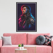 Ronin Circuit Canvas Afdruk (Insitu (Woonkamer))