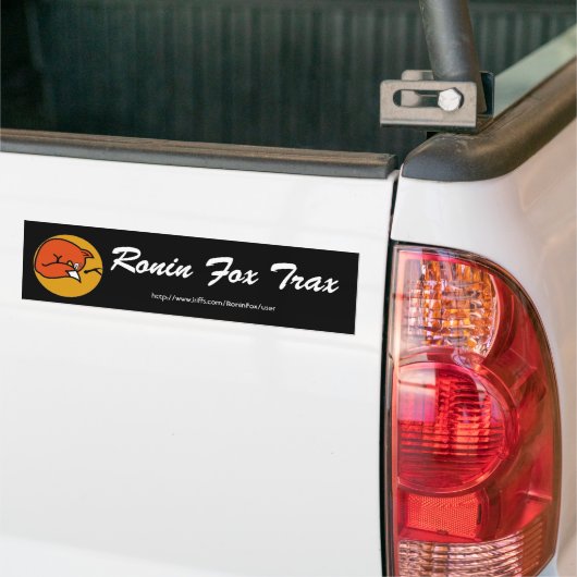 Ronin Fox Trax Classic Logo Bumpersticker (Op Truck)