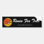 Ronin Fox Trax Classic Logo Bumpersticker (Voorkant)