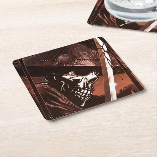 Ronin Kartonnen Onderzetters (Schuin)