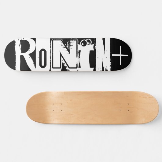 RONIN Legacy Ransom Letters Street Deck Skateboard (Horizontaal)