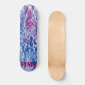 RONIN Ocean Side California Cool Skateboard Deck (Voorkant)