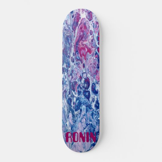 RONIN Ocean Side California Cool Skateboard Deck (Voorkant)