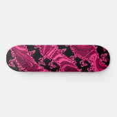 RONIN Pink Butterfly Silk skateboard (Horizontaal)