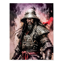 Ronin samoerai krijger inkt tekening