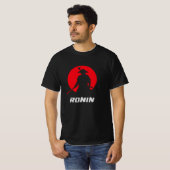 Ronin Samurai Japanse Krijger T-shirt (Voorkant volledig)