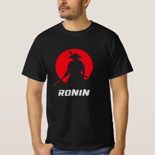 Ronin Samurai Japanse Krijger T-shirt (Voorkant)