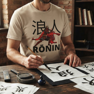Rōnin Samurai Krijger T-shirt