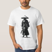 Ronin Spirit - Minimalist Samurai T-Shirt (Voorkant)