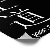 Ronin's Honor/Bushido Poster (Hoek)