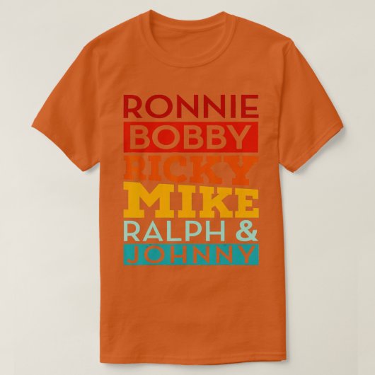 Ronnie Bob T-shirt (Design voorkant)
