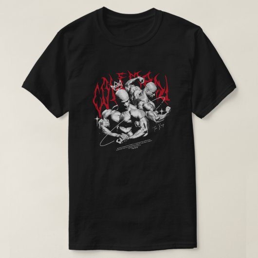Ronnie Coleman – De Koning T-shirt (Design voorkant)