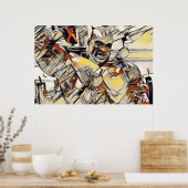 Ronnie Coleman, Kadinsky bewerken Poster (Keuken)