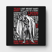 Ronnie Coleman Mr. Olympia Trainingsessie Inspirer Fotoplaat (Voorkant)