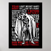 Ronnie Coleman Mr Olympia Workout Inspirerend Poster (Voorkant)