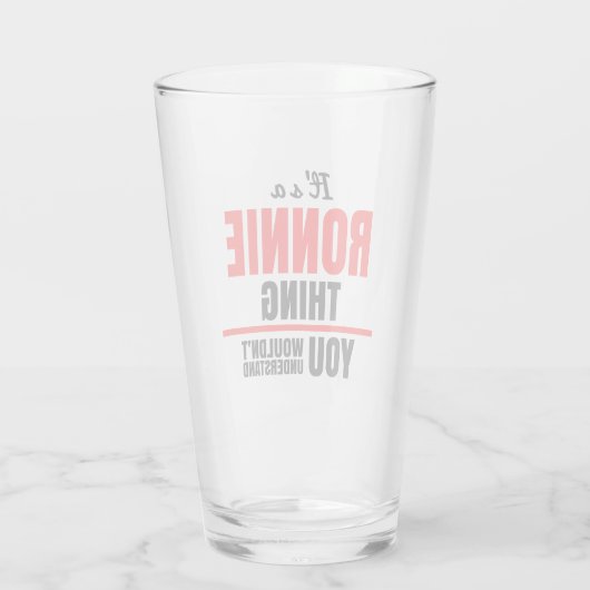 Ronnie, dat je naam niet zou begrijpen glas (Achterkant)