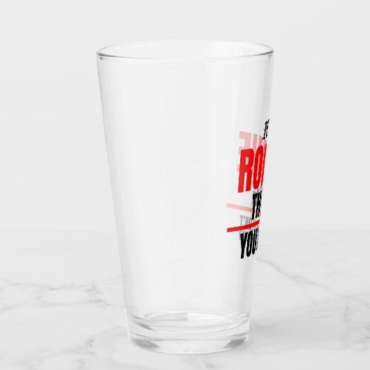 Ronnie, dat je naam niet zou begrijpen glas (Rechts)