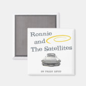 Ronnie en de satellieten magneet (Voorkant / Achterkant)