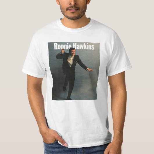 Ronnie hawkins grappig t-shirt (Voorkant)