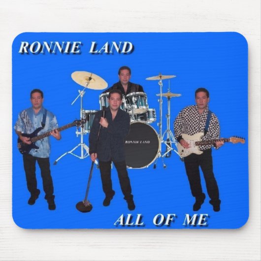 RONNIE LAND ~ Mousepad Muismat (Voorkant)