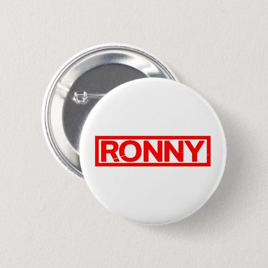 Ronny Stamp Ronde Button 5,7 Cm (Voorkant /achterkant)
