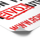 RONPAULRevolutie Poster (Hoek)