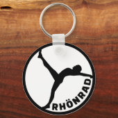 Rönrad-gymwiel Sleutelhanger (Voorkant)