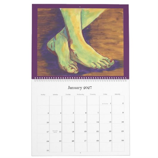 Ron's agenda kalender (Jan 2027)