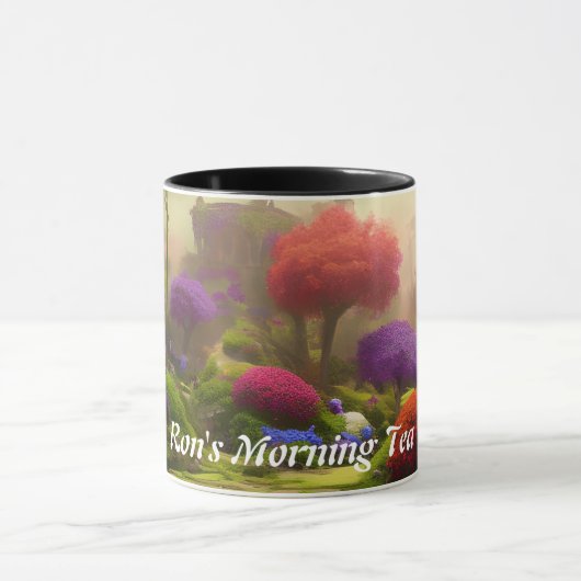 Ron's Morning Tea Gepersonaliseerd  Mok (Midden)