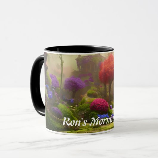 Ron's Morning Tea Gepersonaliseerd Mok (Voorkant links)