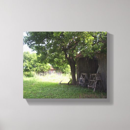 Ron's Texas Hill Country Ingewikkeld Canvas Afdruk (Voorkant)