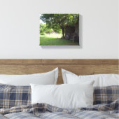 Ron's Texas Hill Country Ingewikkeld Canvas Afdruk (Insitu (Slaapkamer))