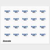 Ron's Tools Classic Round Sticker (Vel)