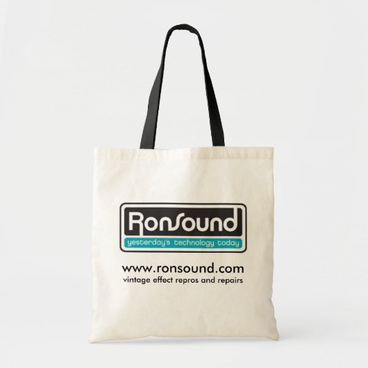 RonSound-zak Tote Bag (Voorkant)