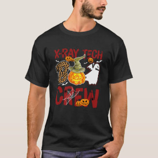 Röntgen Tech Boo Crew Halloween Röntgentechnicus M T-shirt