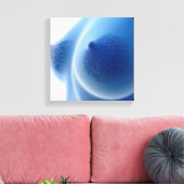 röntgenAfbeelding van de anatomie van de borst van Canvas Afdruk (Insitu (Woonkamer))